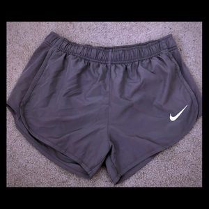 NWOT NIKE Grey Tempo Running Shorts